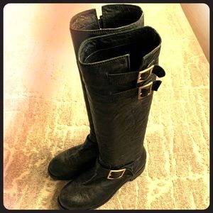 Jimmy Choo tall moto boots